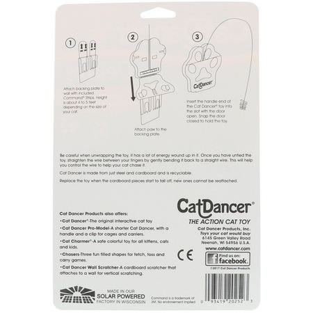 寵物玩具, 寵物: Cat Dancer, Deluxe Cat Toy, 1 Cat Dancer