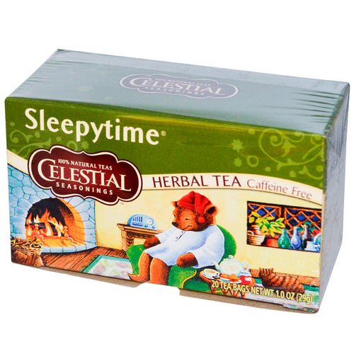 Celestial Seasonings, Herbal Tea, Sleepytime, Caffeine Free, 20 Tea Bags, 1.0 oz (29 g) Review
