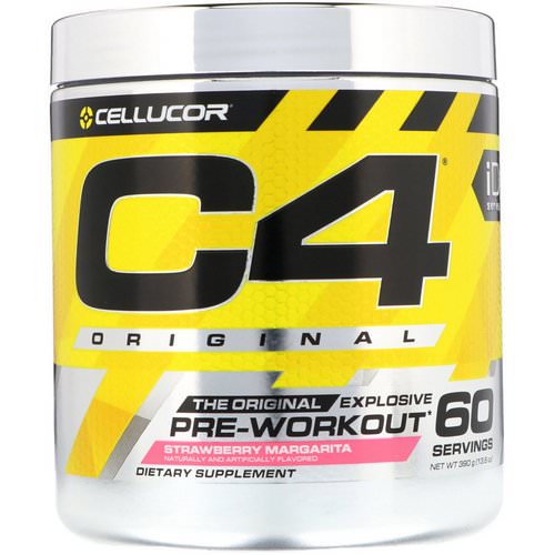 Cellucor, C4 Original Explosive, Pre-Workout, Strawberry Margarita, 13.8 oz (390 g) Review