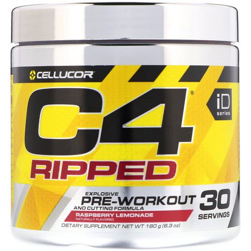 Cellucor, C4 Ripped, Pre-Workout, Raspberry Lemonade, 6.3 oz (180 g) Review