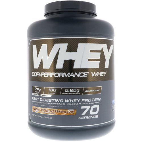 Cellucor, Cor-Performance Whey, Peanut Butter Marshmallow, 5.03 lb (2282 g) Review