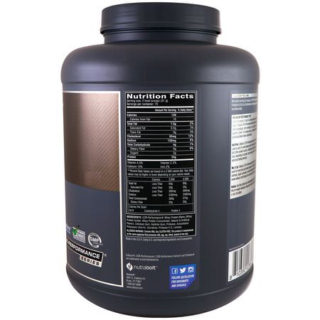 乳清蛋白, 運動營養: Cellucor, Cor-Performance Whey, Whipped Vanilla, 4.89 lb (2219 g)