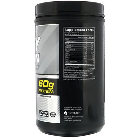 乳清蛋白, 運動營養: Cellucor, Whey Protein Complete Performance, Vanilla, 1.8 lbs (837 g)