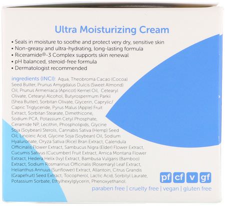 乳液, 浴液: Ceramedx, Ultra Moisturizing Cream, Fragrance-Free, 6 oz (170 g)