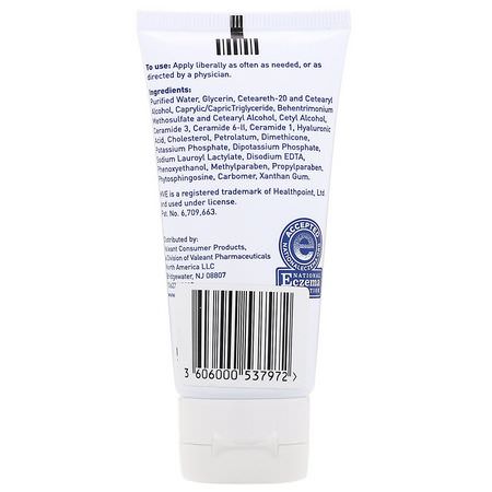 濕疹, 皮膚護理: CeraVe, Moisturizing Cream, For Normal to Dry Skin, 1.89 fl oz (56 ml)
