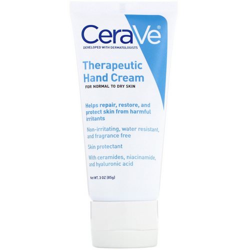 CeraVe, Therapeutic Hand Cream, 3 oz (85 g) Review