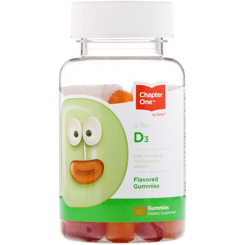 Chapter One, Vitamin D3, Flavored Gummies, 60 Gummies Review