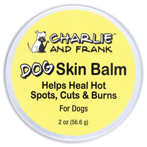 Charlie & Frank, Dog Skin Balm, 2 oz (56.6 g) Review