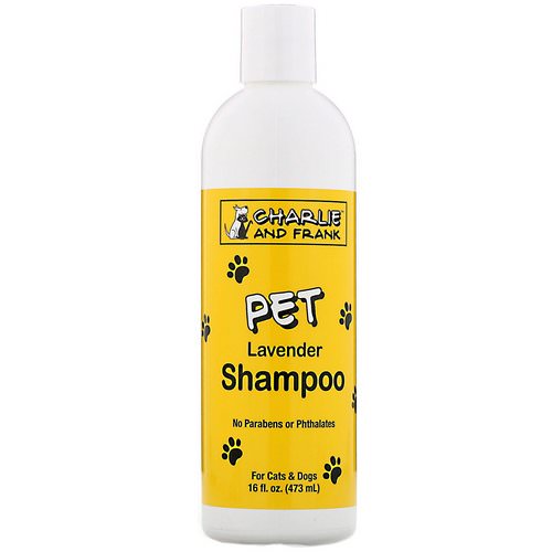 Charlie & Frank, Pet Shampoo, Lavender, 16 fl oz (473 ml) Review