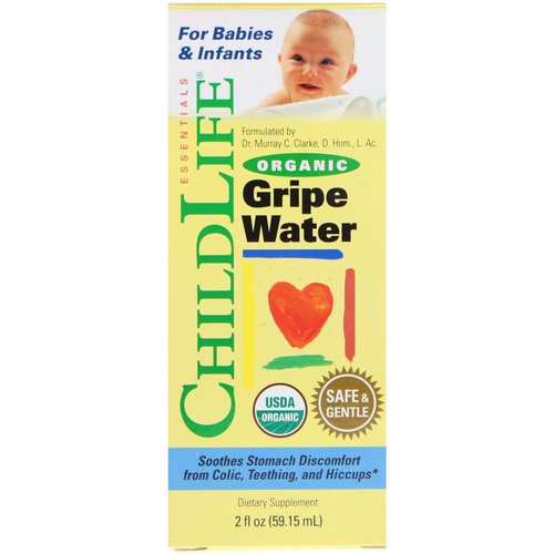 ChildLife, Organic Gripe Water, 2 fl oz (59.15 ml) Review