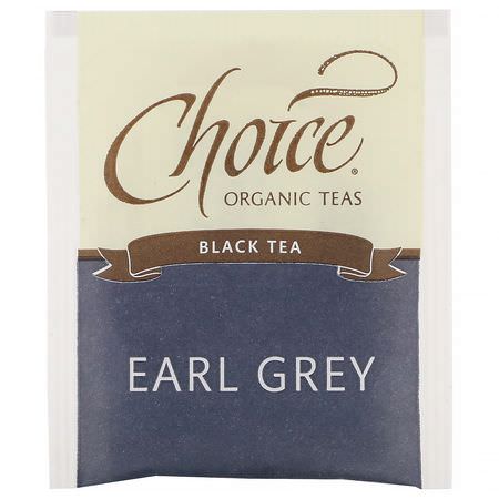 Choice Organic Teas Earl Grey Tea Black Tea - 紅茶, 伯爵茶