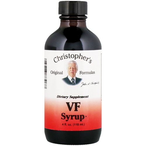 Christopher's Original Formulas, Christopher's Original Formulas, VF Syrup, 4 fl oz (118 ml) Review