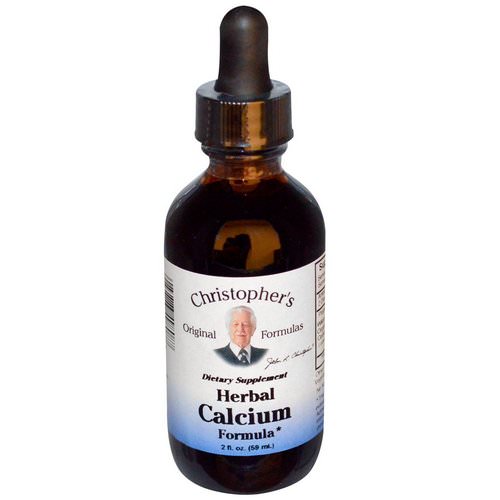 Christopher's Original Formulas, Herbal Calcium Formula, 2 fl oz (59 ml) Review