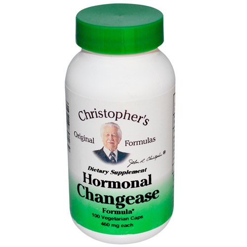 Christopher's Original Formulas, Hormonal Changease Formula, 460 mg, 100 Veggie Caps Review