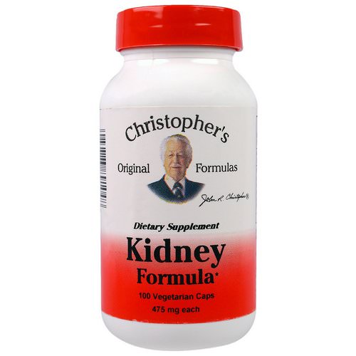 Christopher's Original Formulas, Kidney Formula, 475 mg, 100 Veggie Caps Review