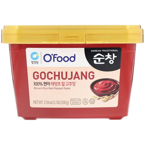 Chung Jung One, Gochujang Brown Rice Red Pepper Paste, 1.1 lb (500 g) Review