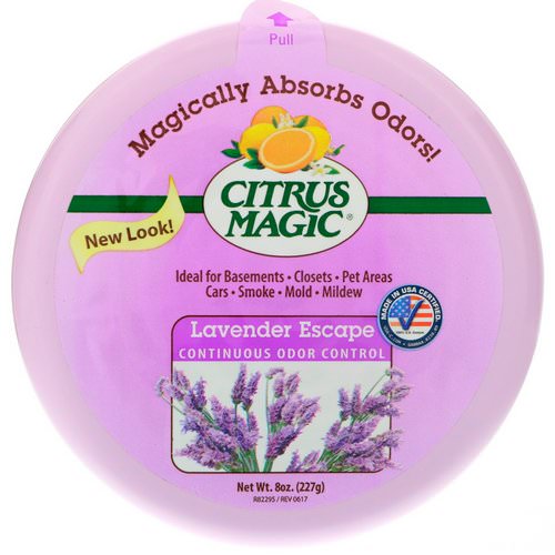 Citrus Magic, Lavender Escape, Continuous Odor Control, 8 oz (227 g) Review
