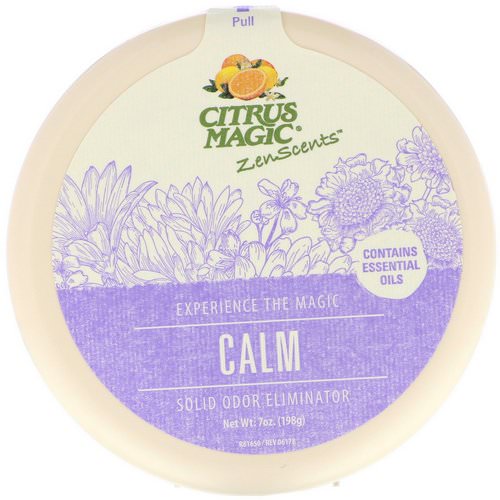 Citrus Magic, ZenScents, Calm, 7 oz (198 g) Review
