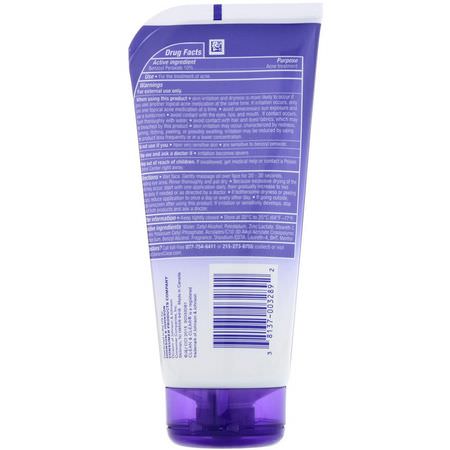 清潔劑, 洗面奶: Clean & Clear, Continuous Control Acne Cleanser, Daily Formula, 5 oz (142 g)