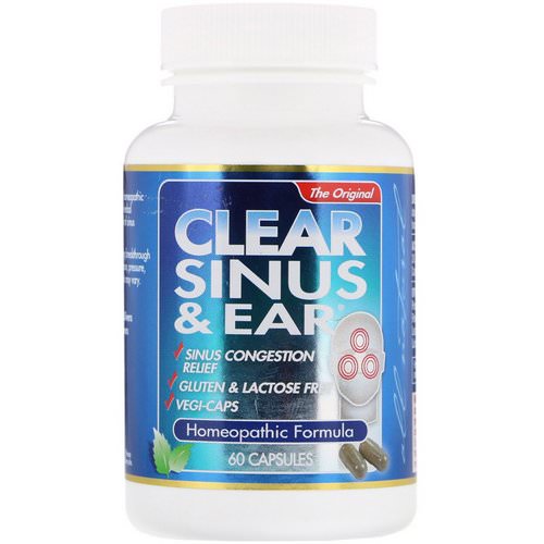 Clear Products, Clear Sinus & Ear, 60 Capsules Review