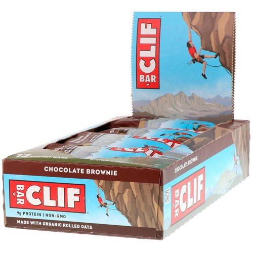 Clif Bar, Energy Bar, Chocolate Brownie, 12 Bars, 2.40 oz (68 g) Each Review