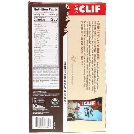 Clif Bar Energy Bars - 能量棒, 運動棒, 核仁巧克力餅, 餅乾