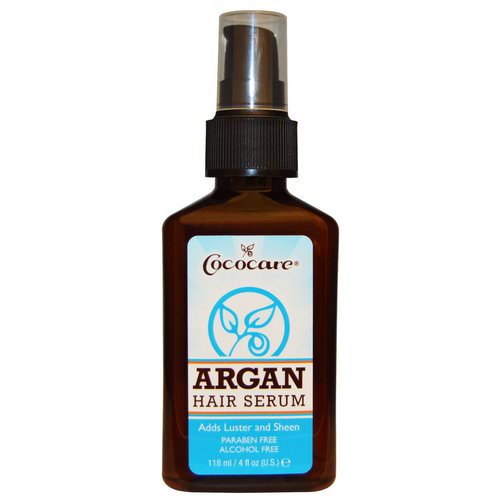 Cococare, Argan Hair Serum, 4 fl oz (118 ml) Review
