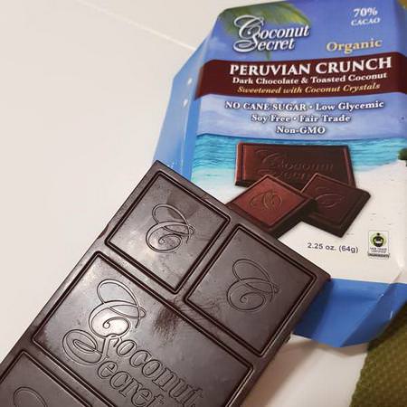 Coconut Secret Chocolate Heat Sensitive Products - 糖果, 巧克力