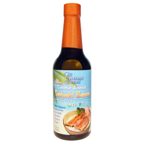 Coconut Secret, Teriyaki Sauce, Coconut Aminos, 10 fl oz (296 ml) Review