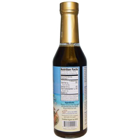 椰子氨基酸, 醃料: Coconut Secret, The Original Coconut Aminos, Soy-Free Seasoning Sauce, 8 fl oz (237 ml)