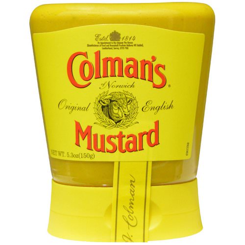 Colman's, Original English Mustard, 5.3 oz (150 g) Review