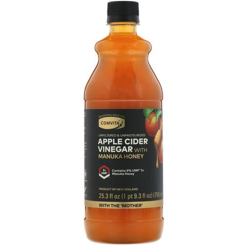 Comvita, Apple Cider Vinegar with Manuka Honey, UMF 5+, 25.3 fl oz (750 ml) Review