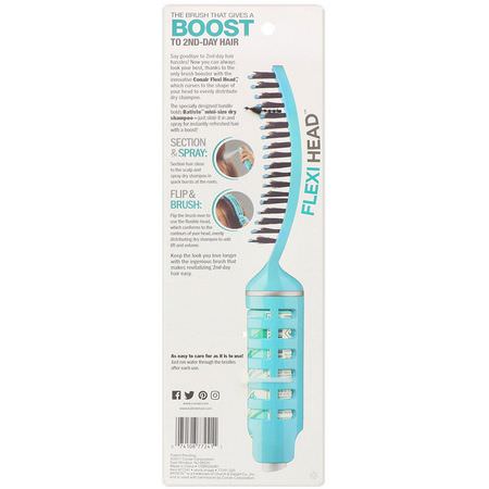 梳子, 髮刷: Conair, Dry Shampoo Brush, Flexi Head, 1 Brush