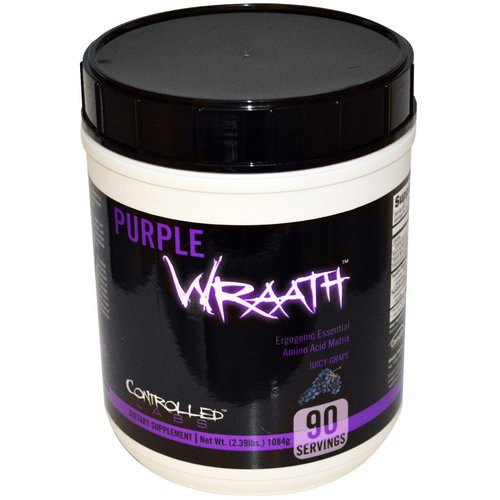 Controlled Labs, Purple Wraath, Juicy Grape, 2.39 lbs (1084 g) Review