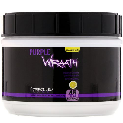 Controlled Labs, Purple Wraath, Purple Lemonade, 1.26 lbs (576 g) Review