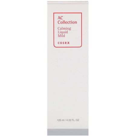 K美容清潔, 磨砂: Cosrx, AC Collection, Calming Liquid Mild, 4.22 fl oz (125 ml)