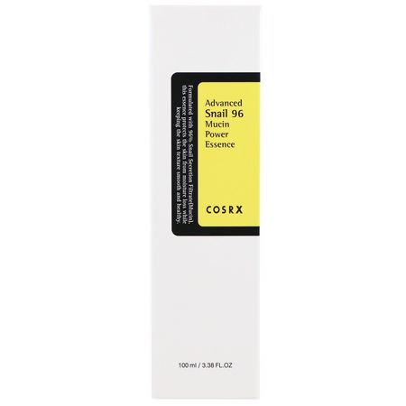 K-美容保濕霜, 乳霜: Cosrx, Advanced Snail 96 Mucin Power Essence, 3.38 fl oz (100 ml)