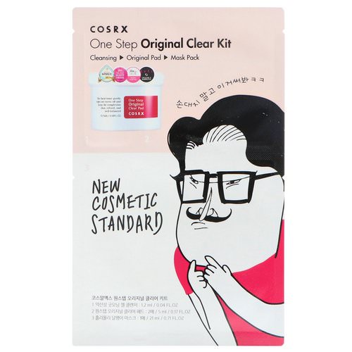 Cosrx, One Step Original Clear Kit, 1 Kit Review