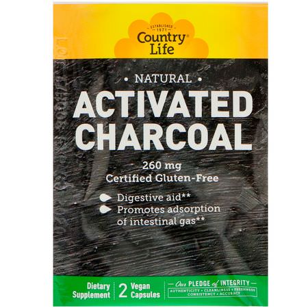 Country Life Charcoal - 木炭, 補品