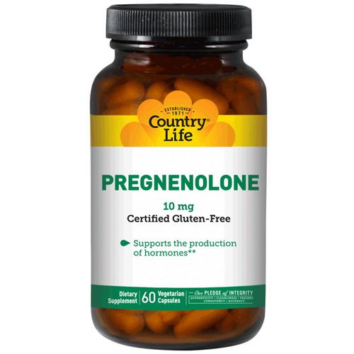 Country Life, Pregnenolone, 10 mg, 60 Veggie Caps Review