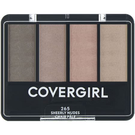 眼影, 眼睛: Covergirl, Eye Enhancers, Eye Shadow, 265 Sheerly Nudes, .19 oz (5.5 g)