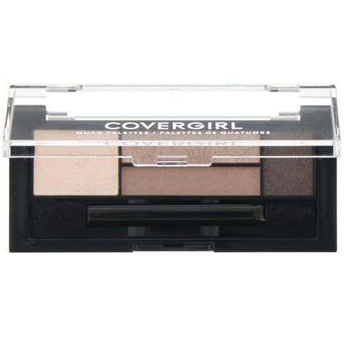 Covergirl, Quad Palettes Eye Shadow, 700 Notice Me Nudes, .06 oz (1.8 g) Review