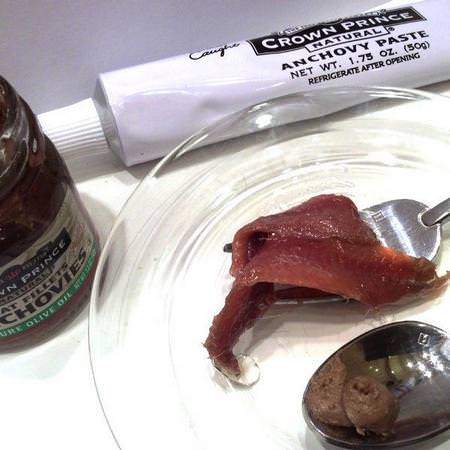 Crown Prince Natural, Anchovies, Flat Fillets, In Pure Olive Oil, 1.5 oz (43 g)