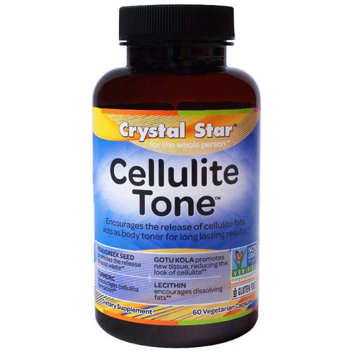 Crystal Star, Cellulite Tone, 60 Veggie Caps Review