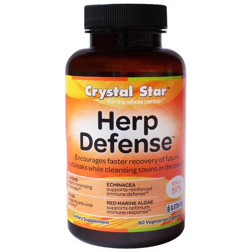 Crystal Star, Herp Defense, 60 Veggie Caps Review