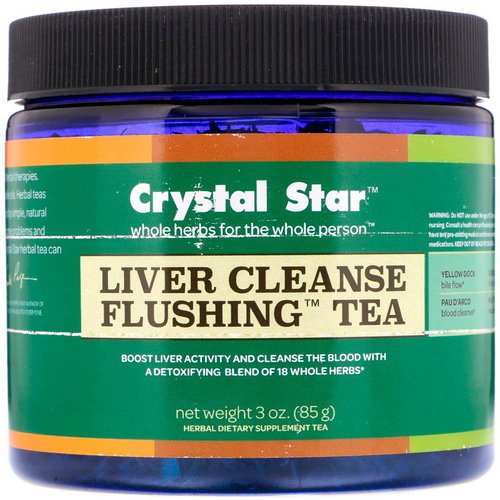 Crystal Star, Liver Cleanse Flushing Tea, 3 oz (85 g) Review