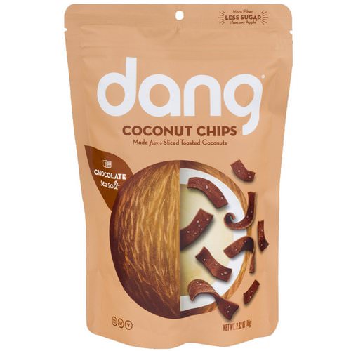 Dang, Coconut Chips, Chocolate Sea Salt, 2.82 oz (80 g) Review