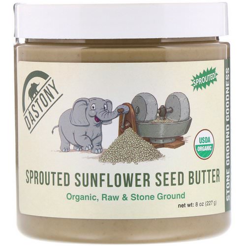 Dastony, 100% Organic Sprouted Sunflower Seed Butter, 8 oz (227 g) Review