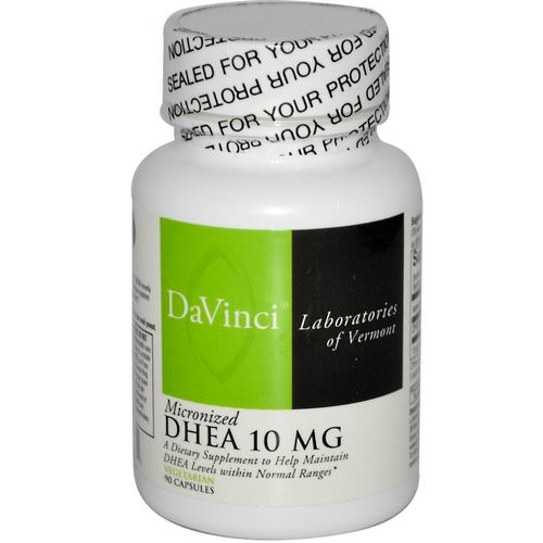 DaVinci Laboratories of Vermont, Micronized DHEA, 10 mg, 90 Capsules Review