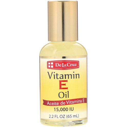 De La Cruz, Vitamin E Oil, 15,000 IU, 2.2 fl oz (65 ml) Review